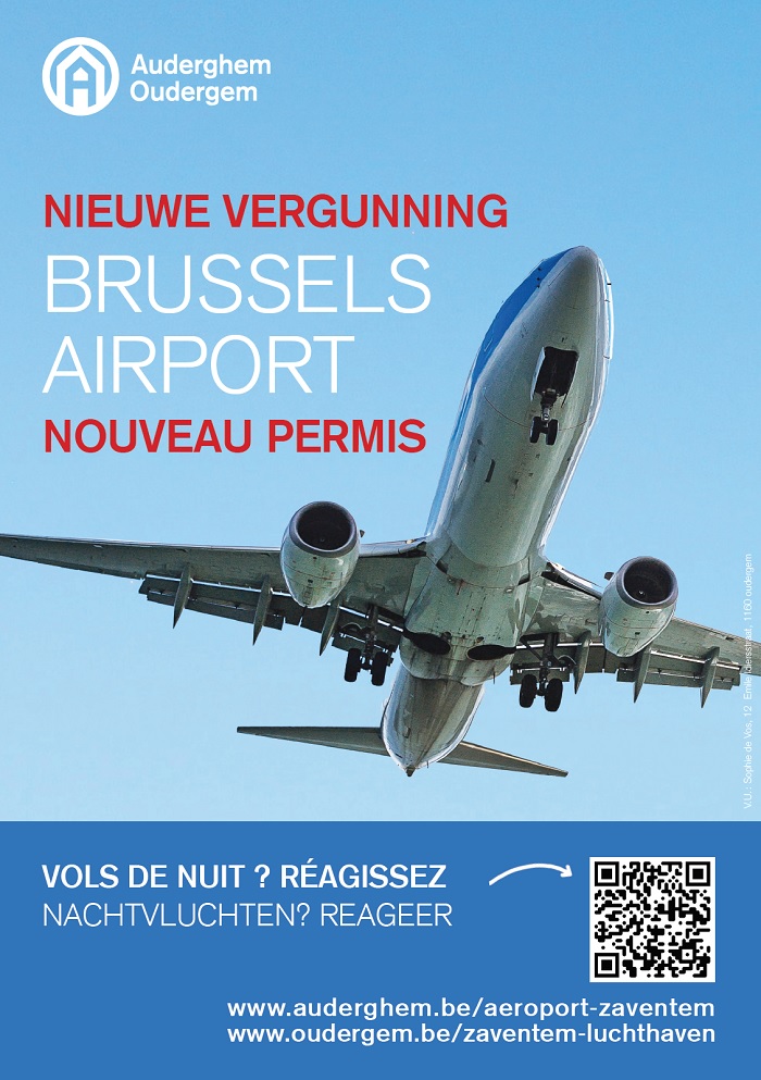 "Brussels Airport - Nouveau permis - Réagissez"