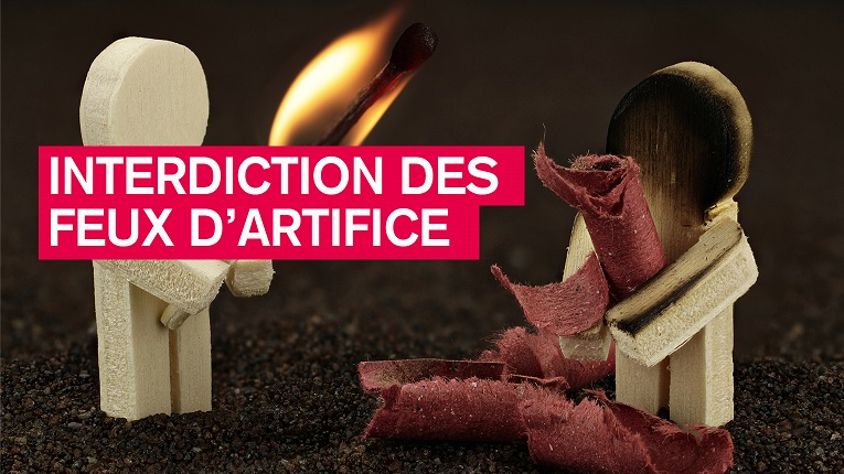 Interdiction des feux d'artifice