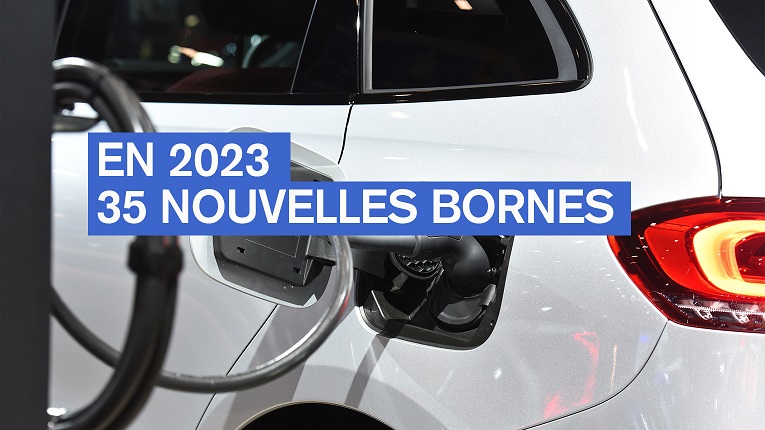 En 2023, 35 nouvelles bornes