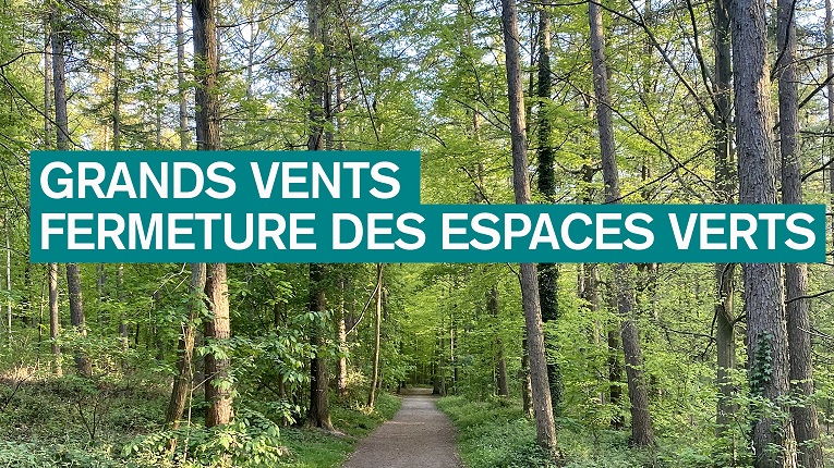 Fermeture des espaces verts régionaux 
