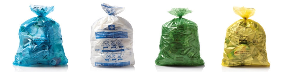 Poubelles le nouveau sac bleu AUDERGHEM