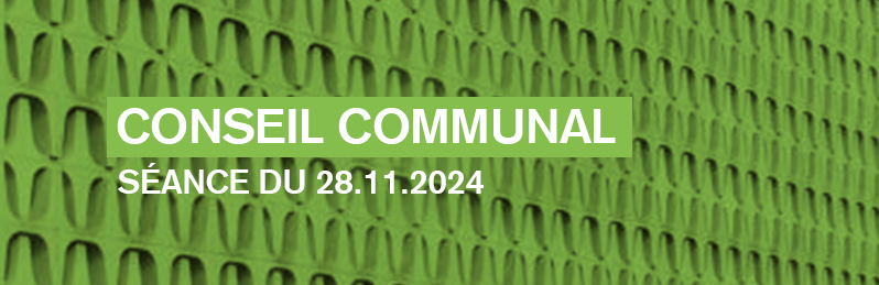 Conseil communal - 28.11.2024