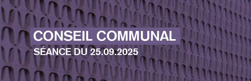 Conseil communal - 25.09.2025