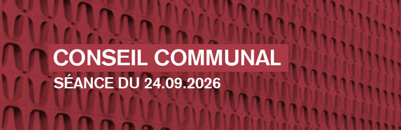 Conseil communal - 24 septembre 2026