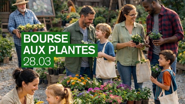 Bourse aux plantes - 28 mars 2026