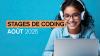 Illustration stage de coding
